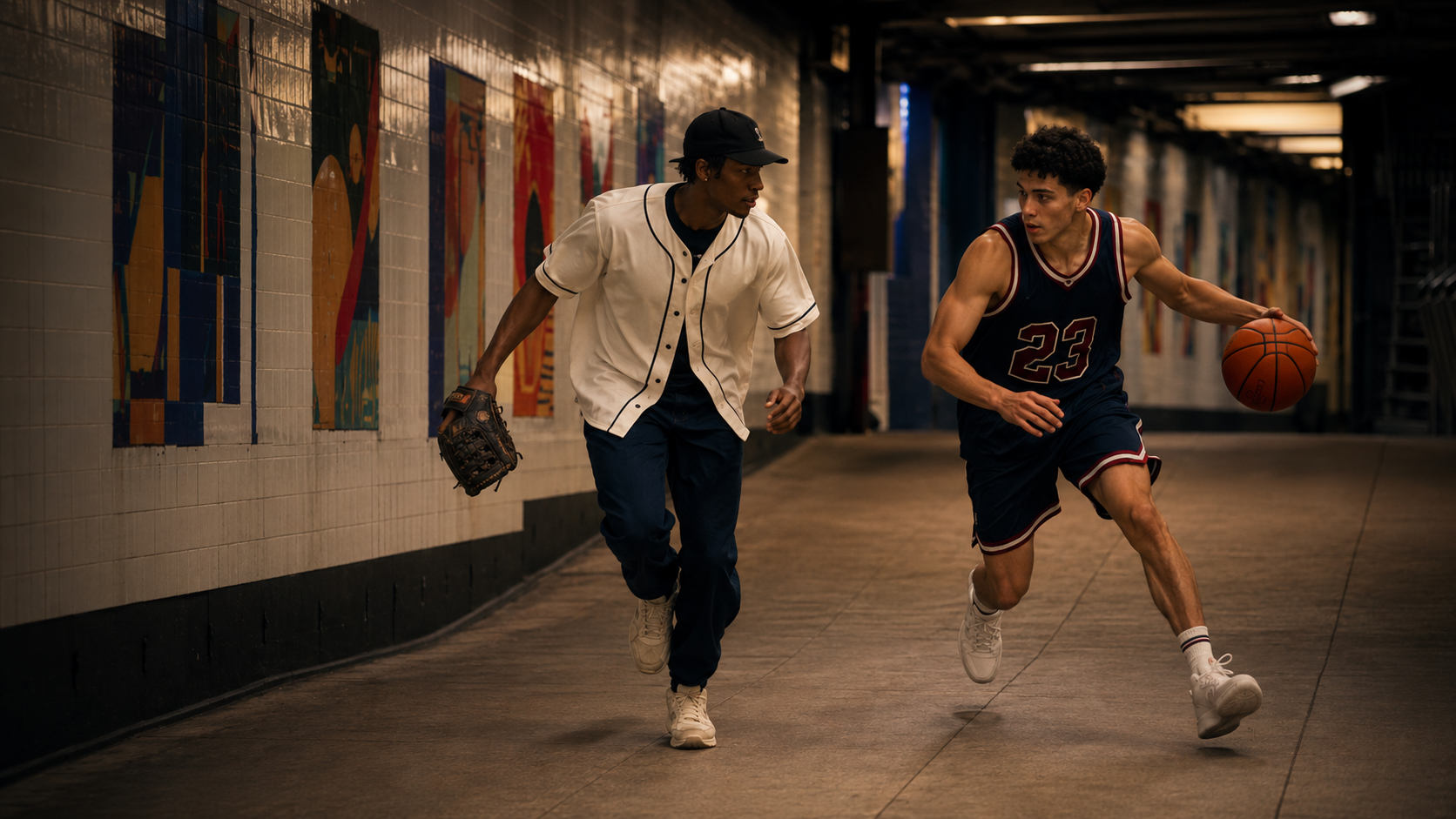 Basketball jersey collection